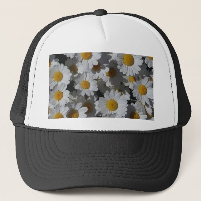 Gorra De Camionero White Daisies (Anverso)