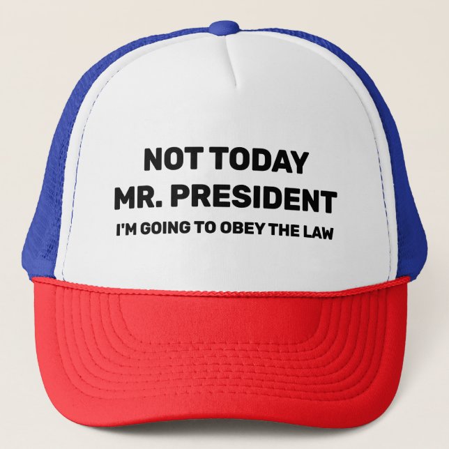 Gorra de camionero White House Apparel™ (Anverso)