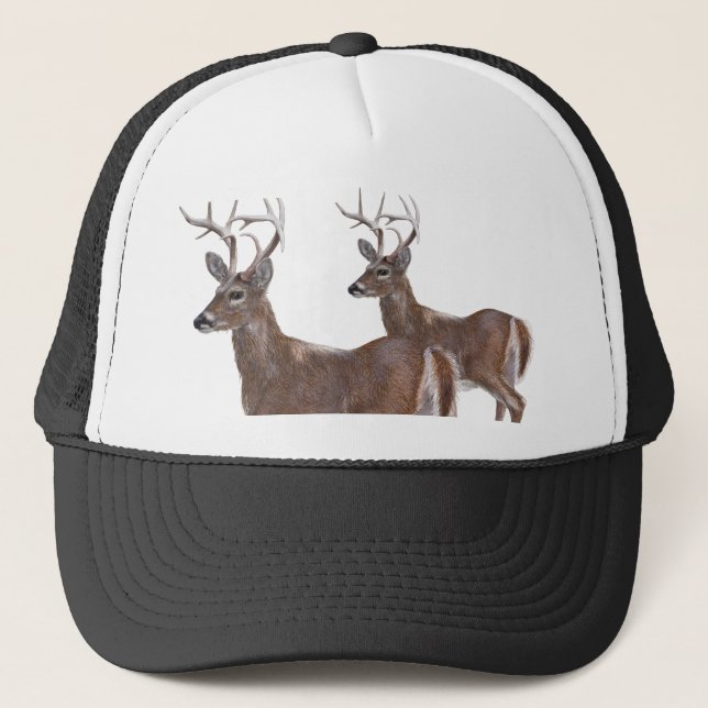Gorra De Camionero White Tail Deer Buck (Anverso)