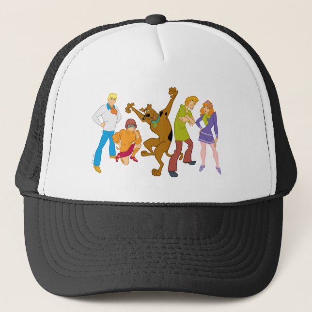 Gorra De Camionero Whole Gang 16 Mystery Inc (Anverso)