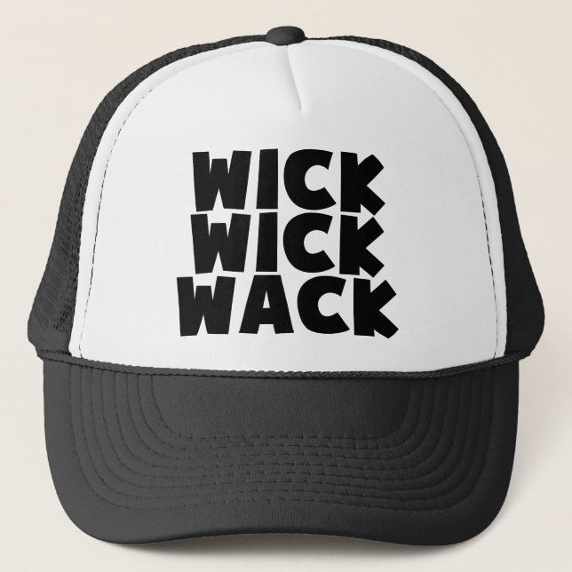 Gorra De Camionero Wick Wick Wack (Anverso)