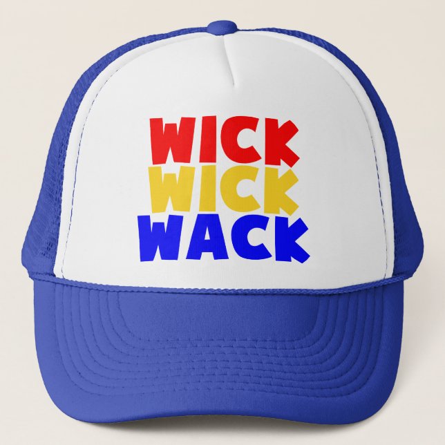 Gorra De Camionero Wick Wick Wack (Anverso)