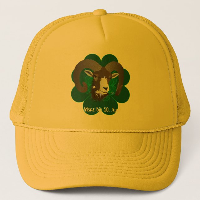 Gorra De Camionero Widder - Sternzeichen Cap (Anverso)