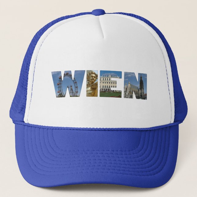 Gorra De Camionero Wien Viena Vienne Austria Autriche (Anverso)