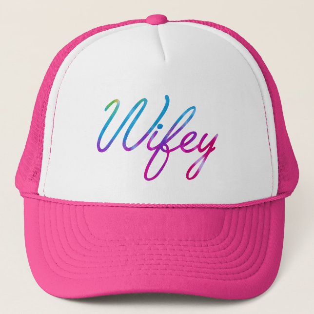 Gorra De Camionero Wifey (Anverso)