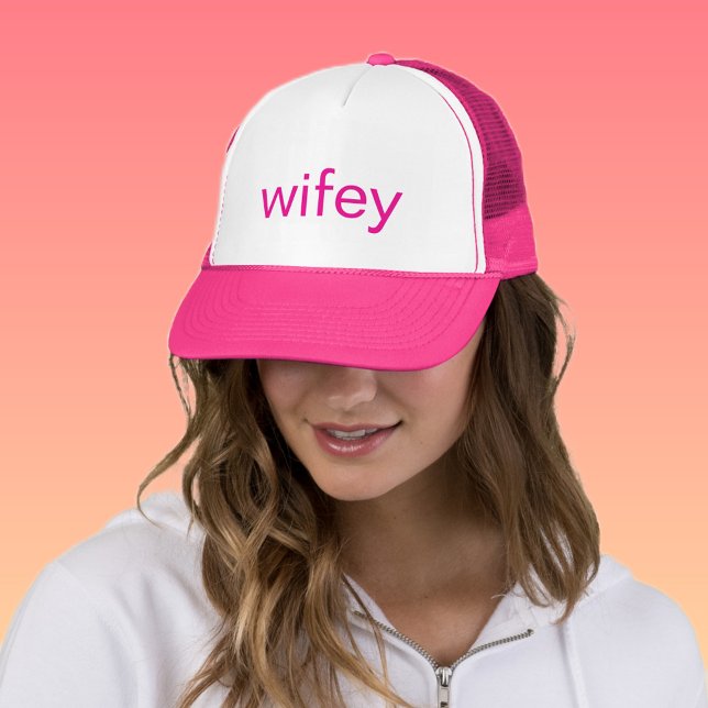 Gorra De Camionero Wifey Cap – Perfect Bridal Accessory, Wedding Head (Subido por el creador)