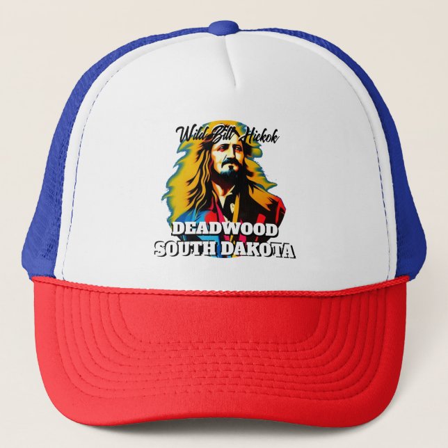 Gorra De Camionero Wild Bill Hickok Deadwood (Anverso)