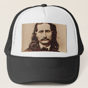 Gorra De Camionero Wild Bill Hickok que pinta el retrato
