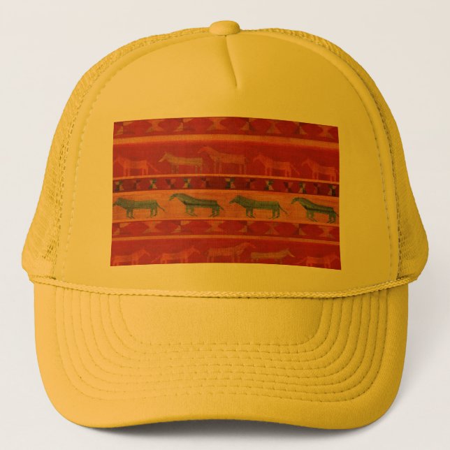 Gorra De Camionero Wild Gypsy Mustangs (Anverso)