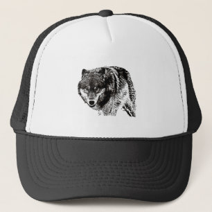 Gorra De Camionero Wild Wolf
