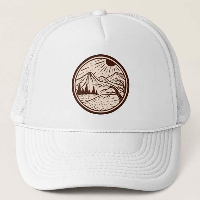 Gorra De Camionero Wilderness Whispers (Anverso)