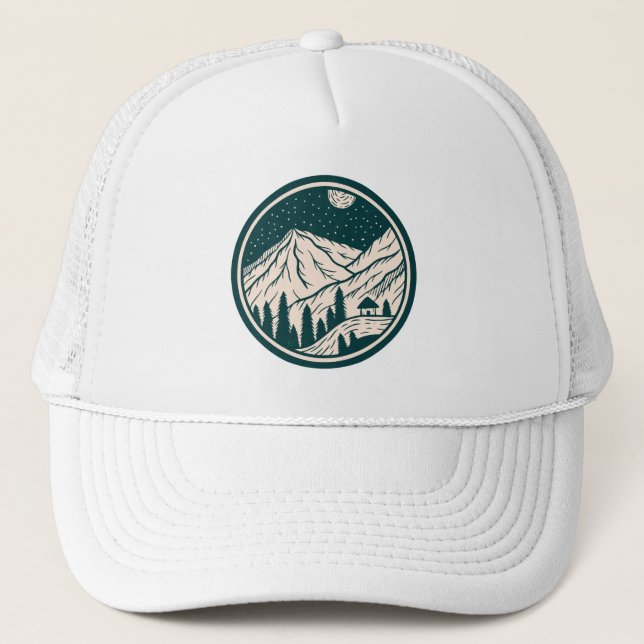 Gorra De Camionero Wilderness Whispers (Anverso)