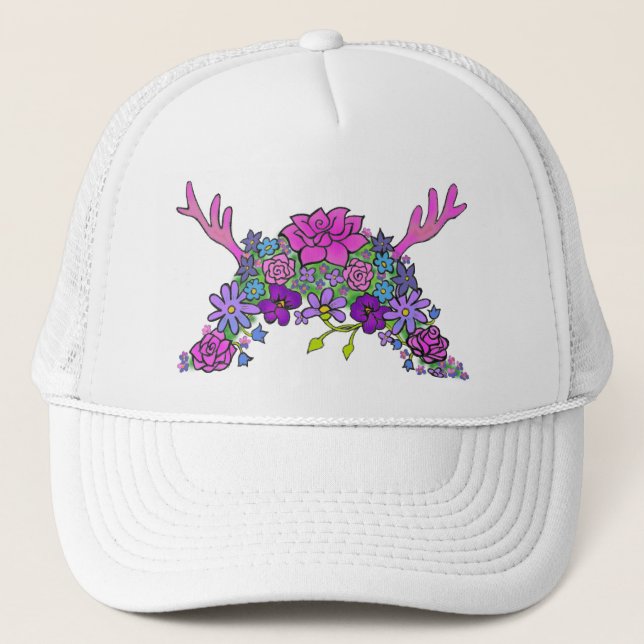 Gorra De Camionero Wildflower Queen Trucker Hat (Anverso)