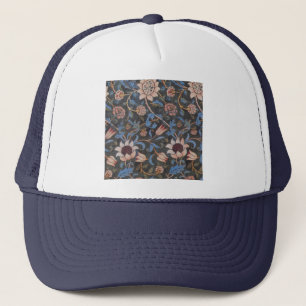Gorra De Camionero William Morris Evenlode Arte Textil Floral