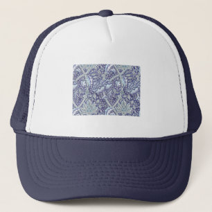 Gorra De Camionero William Morris Windrush flores azules florales