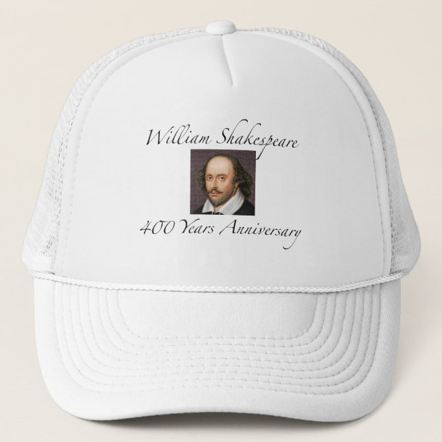 Gorra De Camionero William Shakespeare 400 años de aniversario (Anverso)