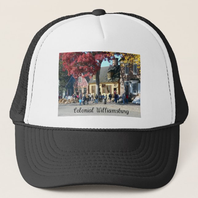 Gorra De Camionero Williamsburg colonial (Anverso)