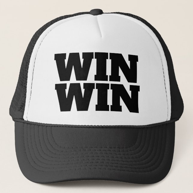 Gorra De Camionero Win WIn (Anverso)