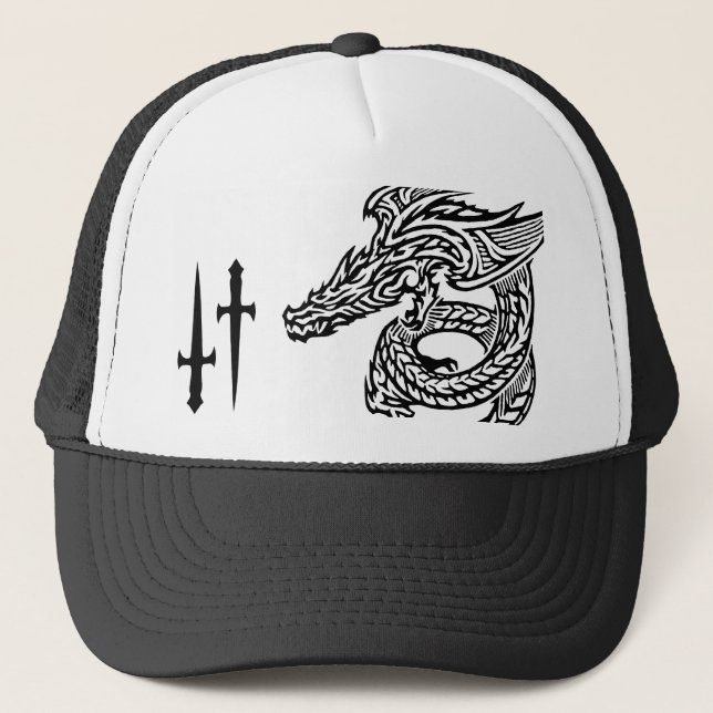 Gorra De Camionero Wing Dragon Trucker Hat (Anverso)