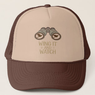 Gorra De Camionero Wing It y Watch Birting Nature Adventure