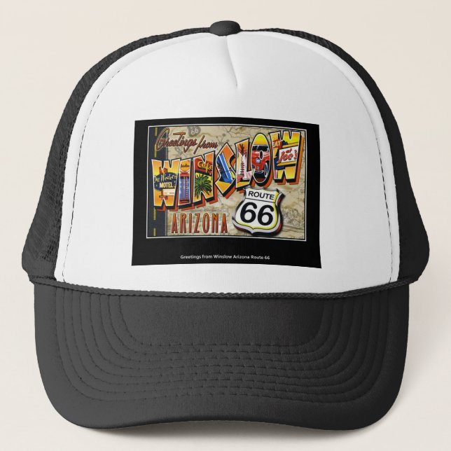 Gorra De Camionero winslow arizona (Anverso)