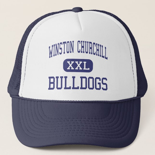 Gorra De Camionero Winston Churchill - bulldoges - alto - Potomac (Anverso)