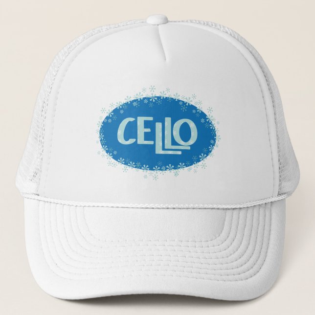 Gorra De Camionero Winter Cello (Anverso)