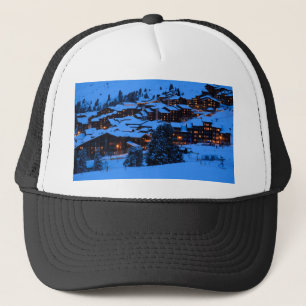 Gorra De Camionero Winter Scene