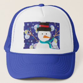 Gorra De Camionero Winter Snowman