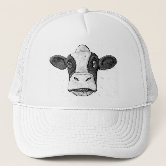 Gorra De Camionero Wisconsin Cow Face (Anverso)
