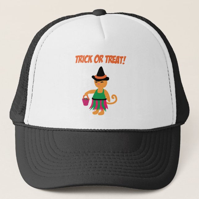 Gorra De Camionero Witch Kitty (Anverso)