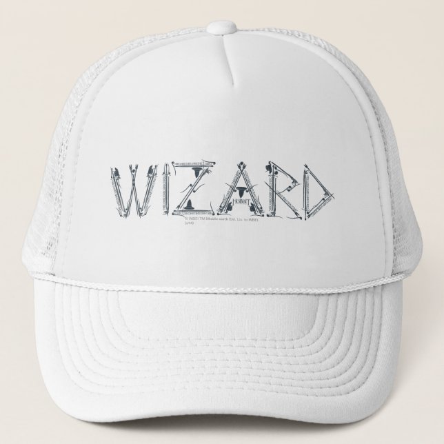 Gorra De Camionero Wizard Weapon Collage (Anverso)