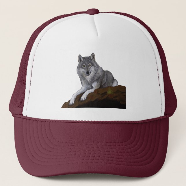 Gorra De Camionero Wolf (Anverso)