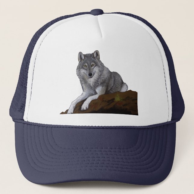 Gorra De Camionero Wolf (Anverso)