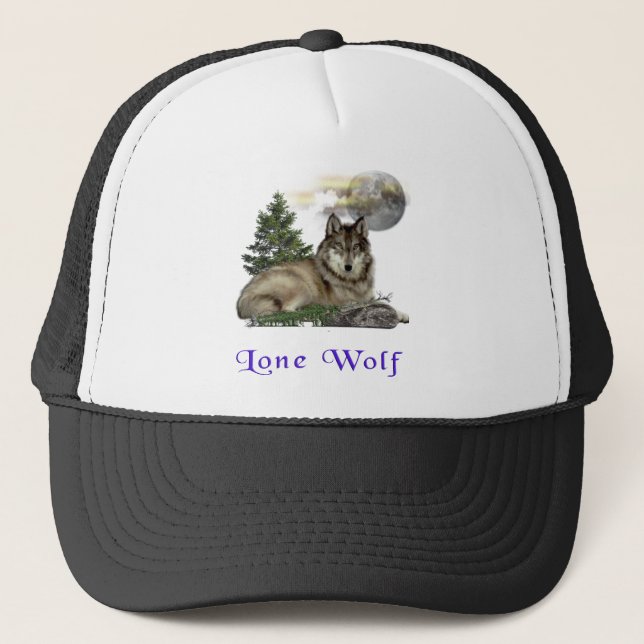 Gorra De Camionero Wolf (Anverso)