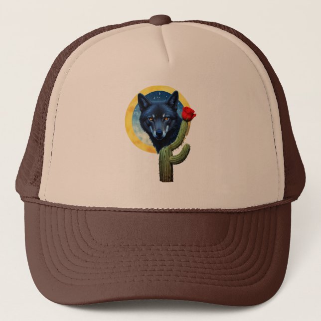 Gorra De Camionero Wolf20: (Anverso)
