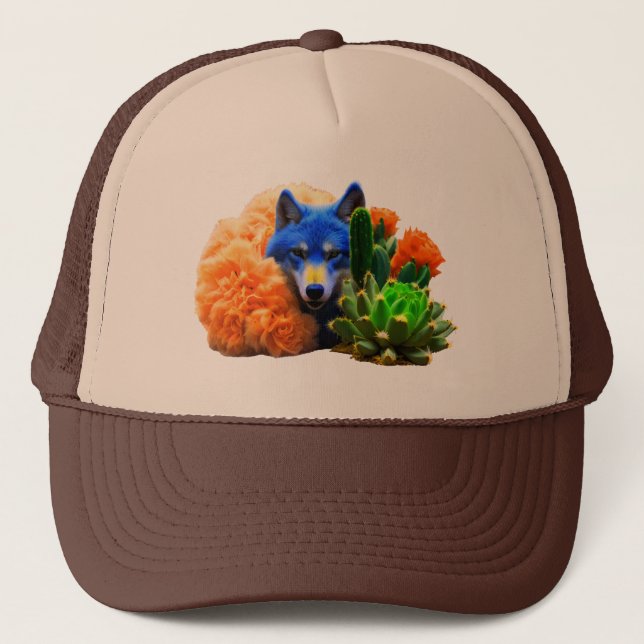 Gorra De Camionero Wolf22: (Anverso)