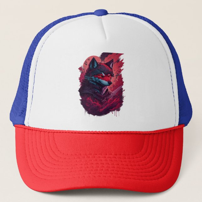 Gorra De Camionero Wolf 13 (Anverso)