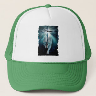 Gorra De Camionero WOLF & EAGLE Trucker Hat