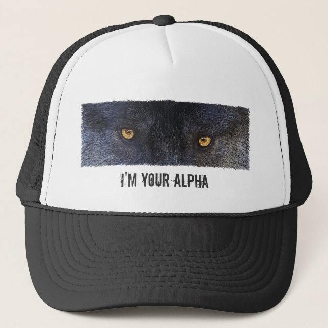 Gorra De Camionero WOLF EYES Cap (Anverso)