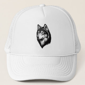 Gorra De Camionero wolf hat