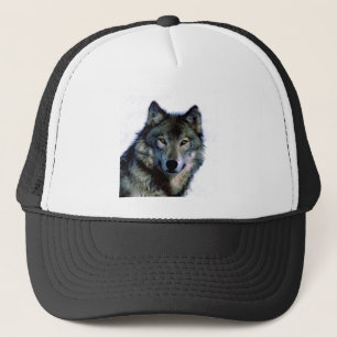 Gorra De Camionero Wolf Portrait