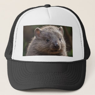 Gorra De Camionero Wombat, el bebé australiano más lindo,