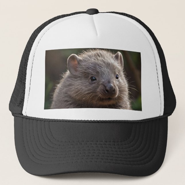 Gorra De Camionero Wombat, el bebé australiano más lindo, (Anverso)