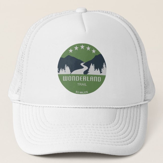 Gorra De Camionero Wonderland Trail (Anverso)