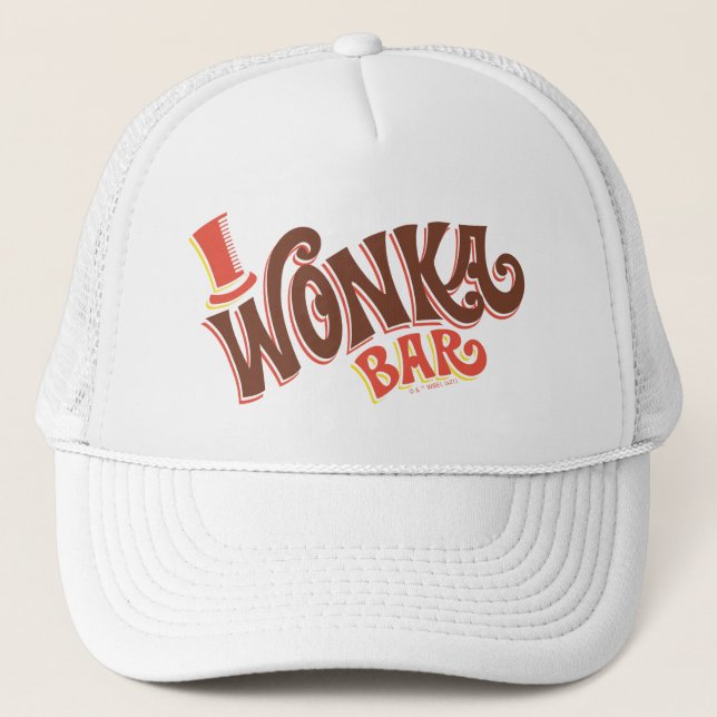 Gorra De Camionero Wonka Bar Logo (Anverso)