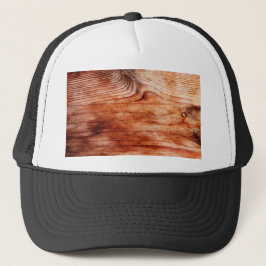 Gorra De Camionero Wood Grain Texture
