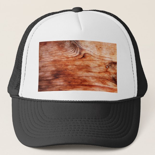 Gorra De Camionero Wood Grain Texture (Anverso)