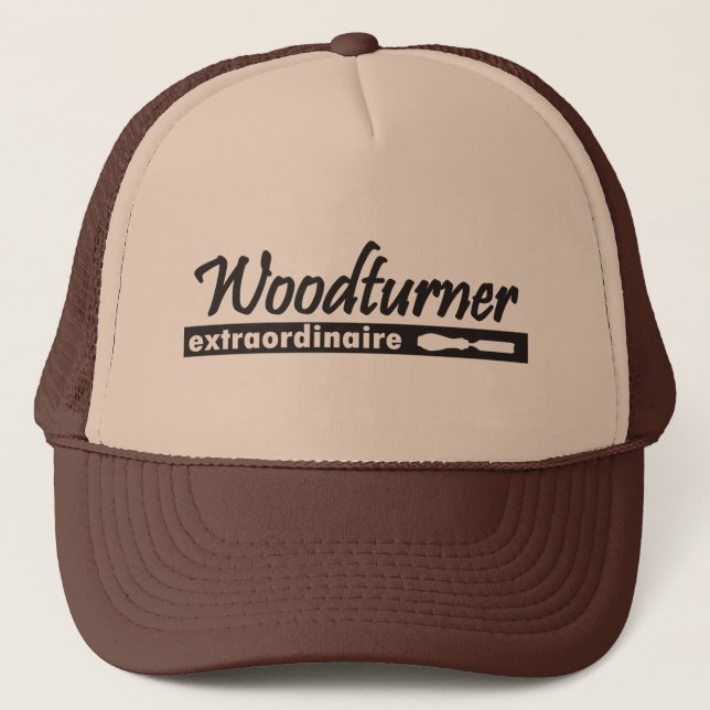 Gorra De Camionero Woodturner Extraordinaire (Anverso)
