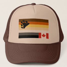 GORRA DE CAMIONERO WOOF! EH? CANADIAN BEAR PRIDE TRUCKER HAT